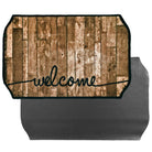 fußmatte schmutzfangmatte welcome holz espico