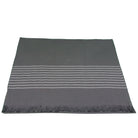 Casatex Hamamtuch Streifen 100x180 cm grau