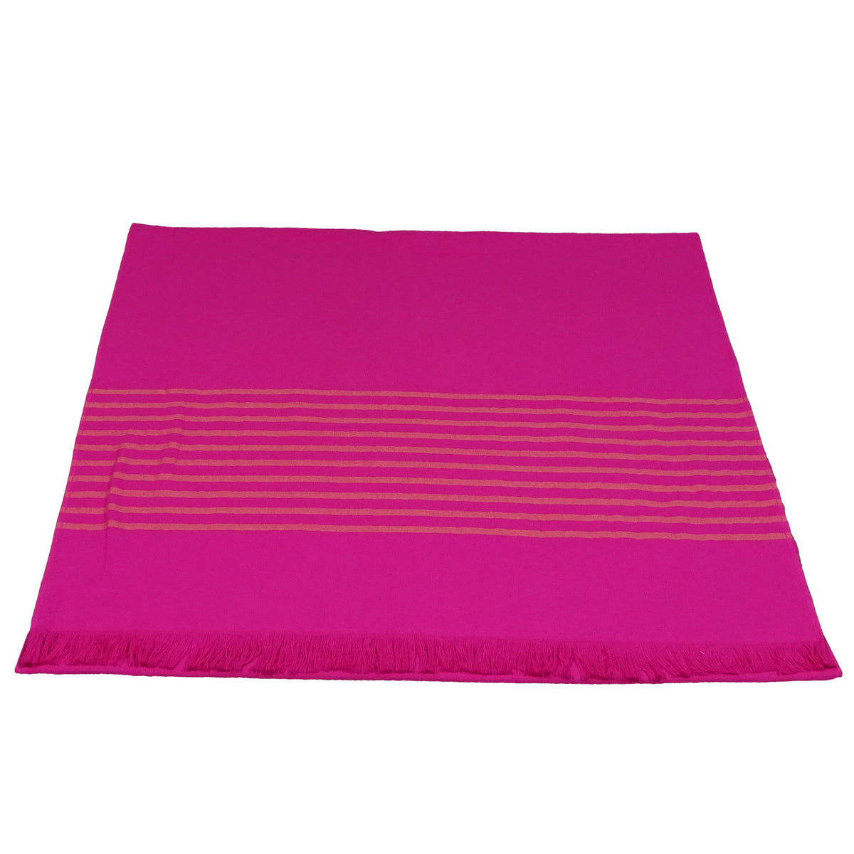 Casatex Hamamtuch Streifen 100x180 cm pink