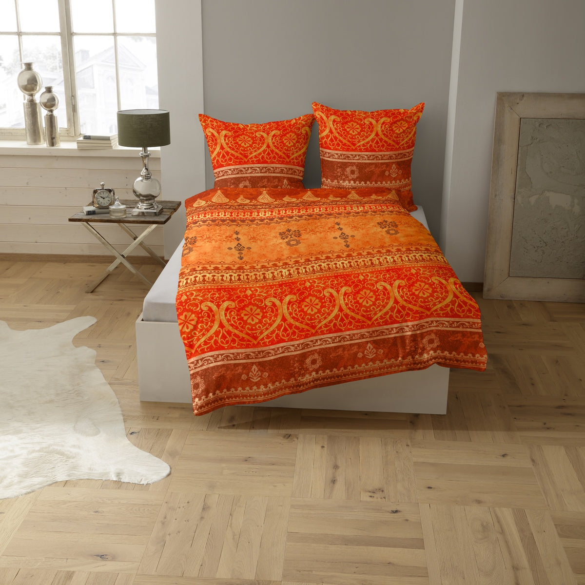 bettwaesche indi ornamente mandala henna indisch