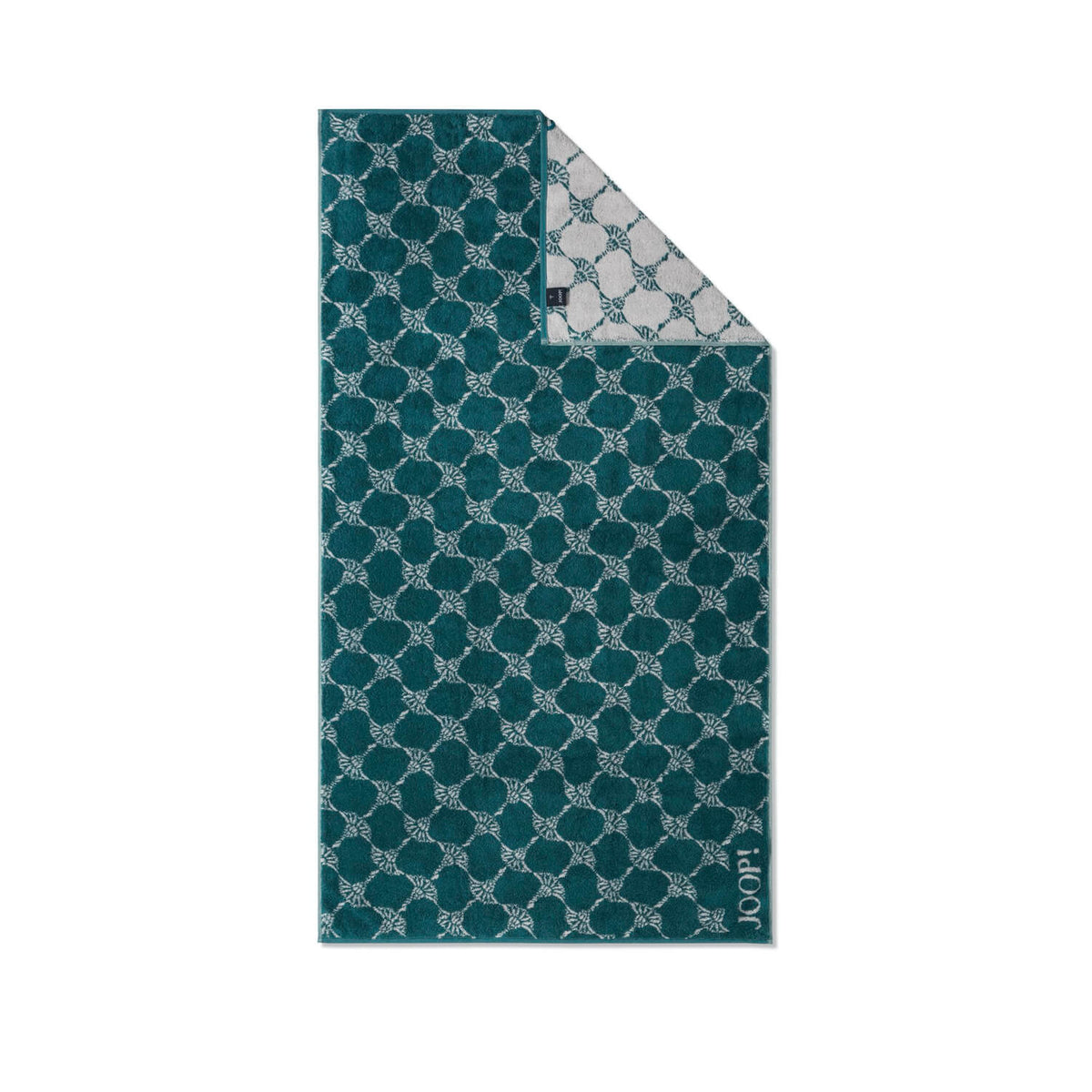 JOOP! Handtücher Statement Cornflower 1672 44 Grün Teal Petrol Duschtuch Gästetuch Handtuch Waschhandschuh