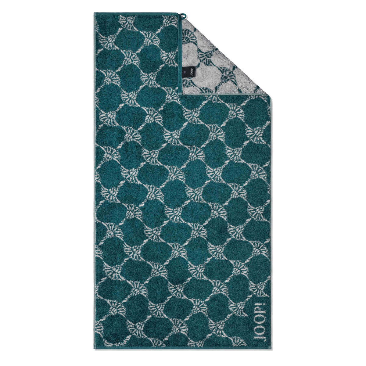 JOOP! Handtücher Statement Cornflower 1672 44 Grün Teal Petrol Duschtuch Gästetuch Handtuch Waschhandschuh