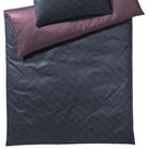 JOOP! Bettgarnitur Cornflower Double 4083 05 Anthrazit Aubergine Wendeoptik Kornblumen Mako Satin