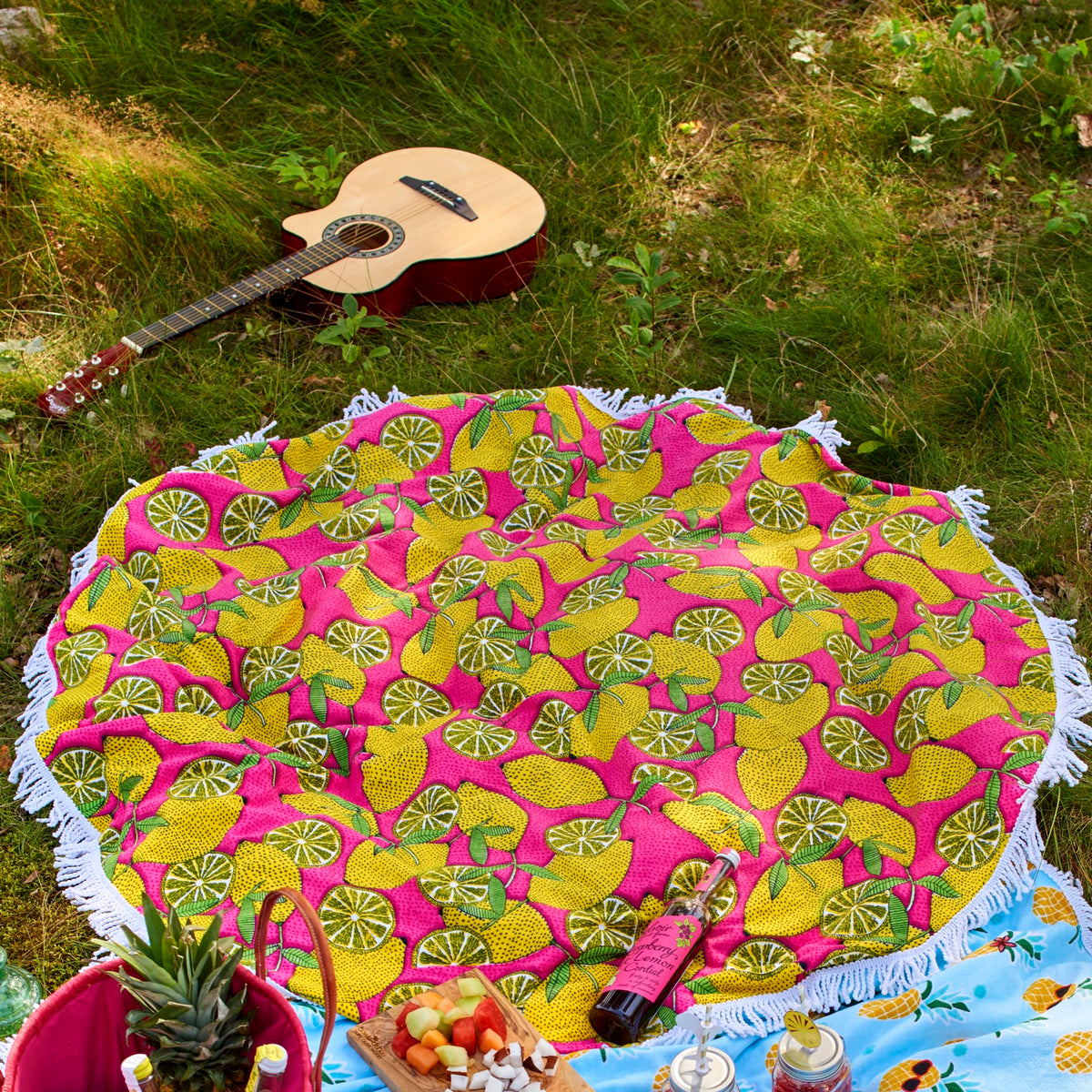 Covers&Co Hamam Zitronen Liegetuch