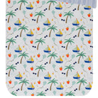 Covers & Co Kinder Wendebettwäsche Manoas Bunt Palmen Eimer Sonnenbrille Drachen