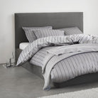 Marc O'Polo Bettwäsche Streifen Gestreift Rot Wendeoptik Klassisch 