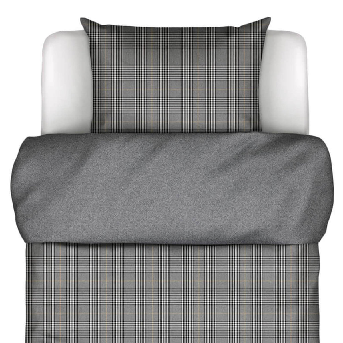 Marc O'Polo Bettwäsche Voska Flanell Biber Material Bezug Winterbettwäsche Weich Kuschelig Flauschig 