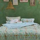 PiP Studio Bettwäsche Moon Delight Weiß Perkal Wendebettwäsche Laken Hellblau 