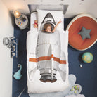 snurk rakete motiv kinder bettwaesche