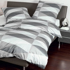 bettwaesche janine opalgrau rauten mako satin
