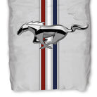 bettwäsche bettgarnitur mustang logo