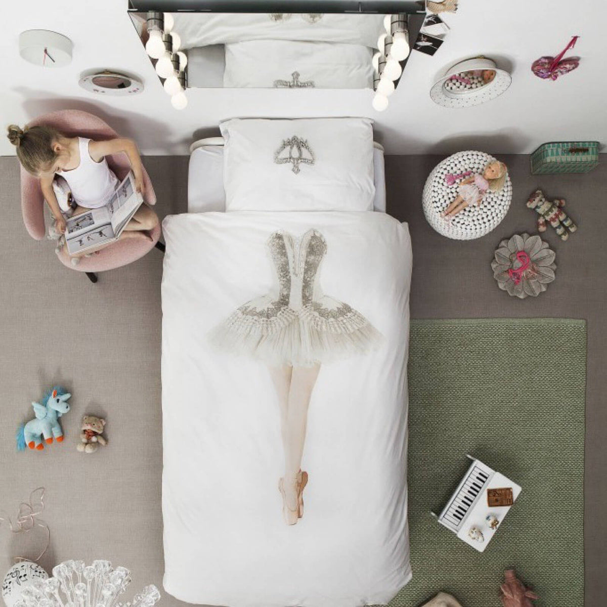 bettwaesche snurk ballerina taenzerin