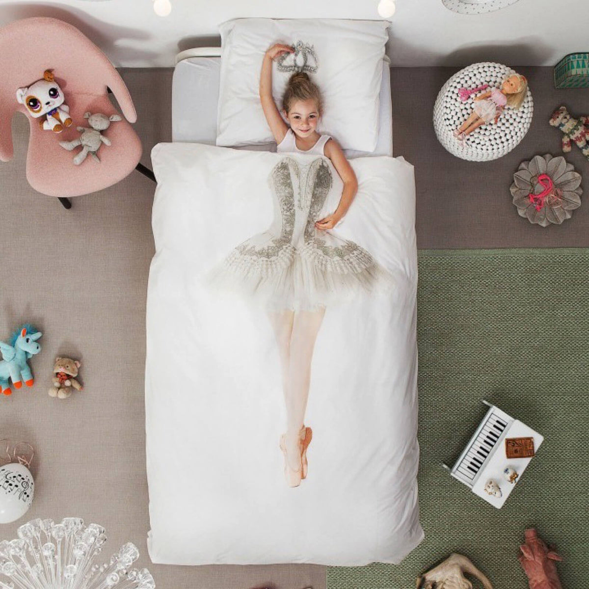 bettwaesche snurk ballerina taenzerin