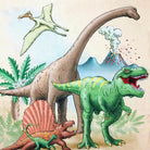 bettwaesche bettgarnitur dino saurier vulkan espico