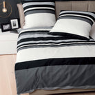 bettwaesche janine graphit gestreift mako satin