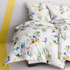 bettwaesche floral blueten bunt mako satin