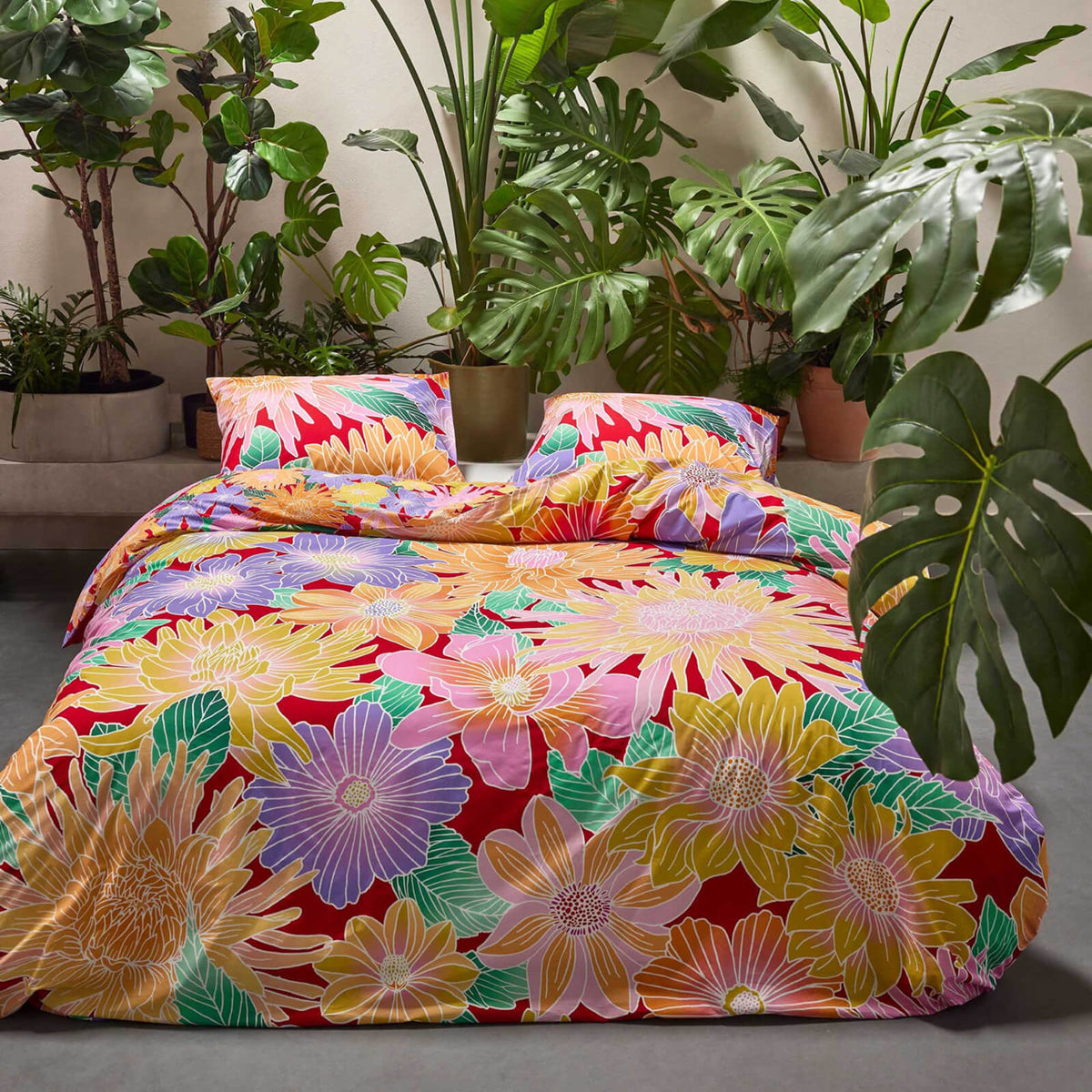 bettwaesche gebluemt floral blueten