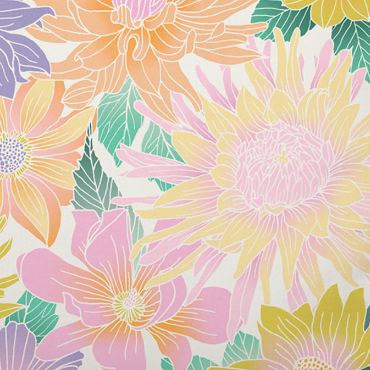bettwaesche gebluemt floral bunt