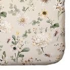 bettwaesche noe wendedesign gebluemt beige
