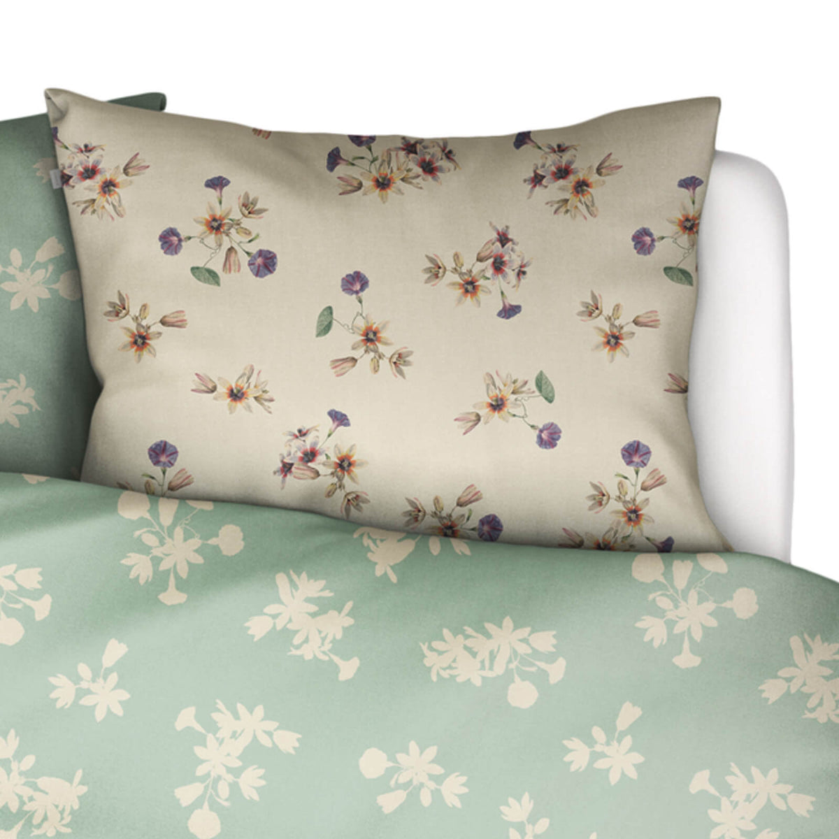 bettwaesche fiora wendedesign gebluemt vanilla