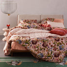 bettwaesche roselina wendedesign gebluemt rosa