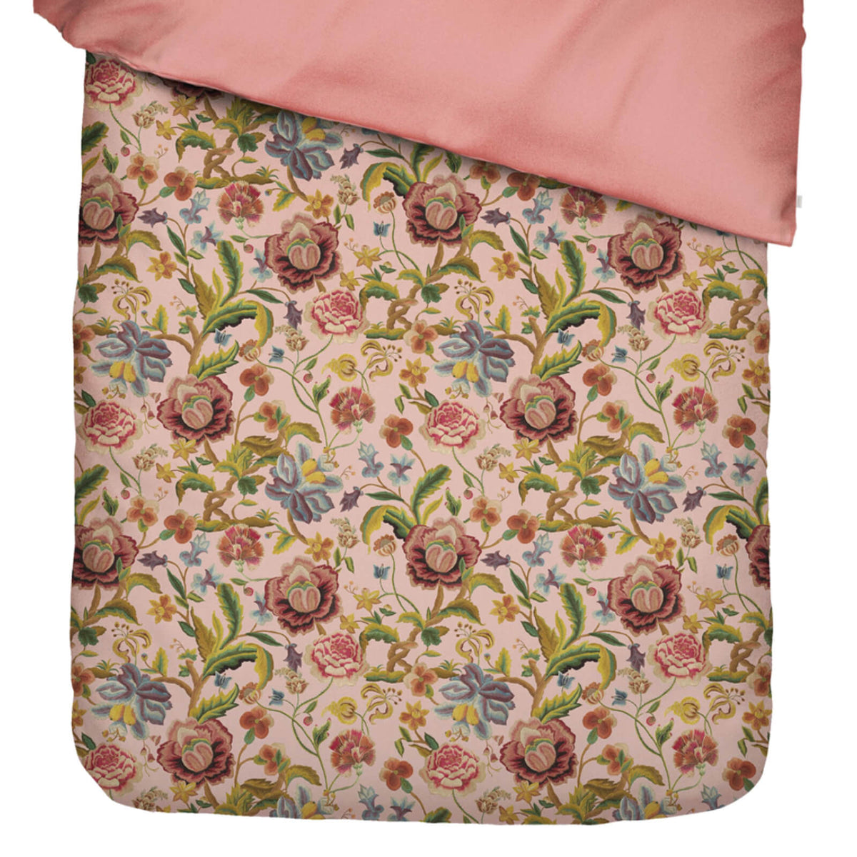 bettwaesche roselina wendedesign gebluemt rosa