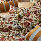 bettwaesche roselina wendedesign gebluemt creme