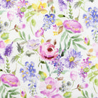 bettbezug kissenbezug blumen gestreift aquarell
