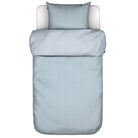 bettwaesche muster blau gelb wendeoptik baumwolle satin