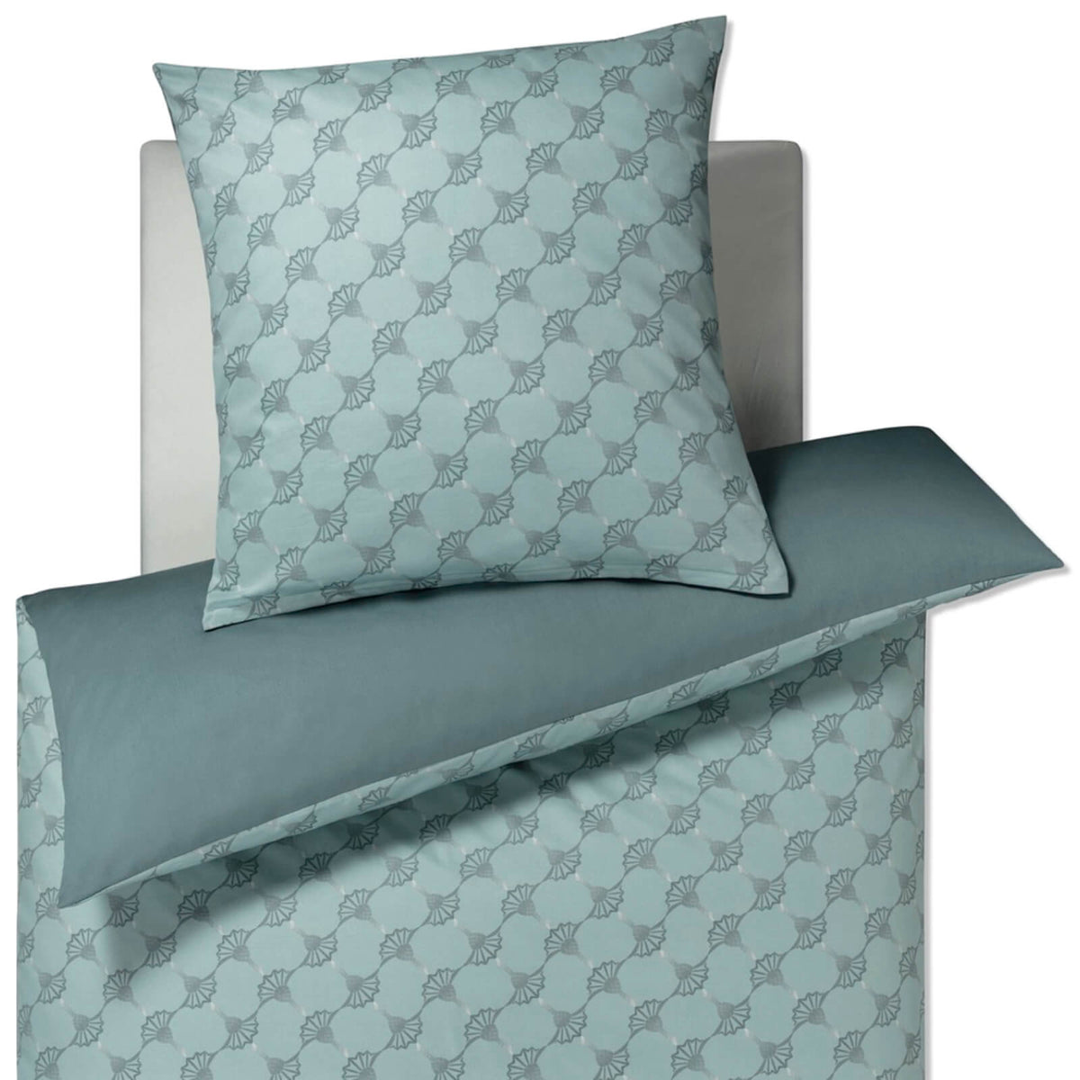 bettwaesche kornblume wendeoptik hellblau comfort satin 