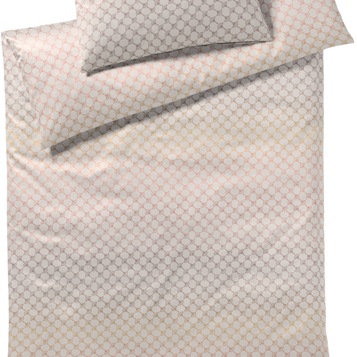 bettwaesche cornflower musterung rosa mako satin