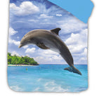bettwaesche delfin dolphin insel meer 