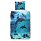 bettwaesche fisch delfin meer