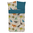 bettwaesche dino saurier ross skelett espico