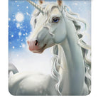 deckenbezug kissenbezug einhorn schnee flanell