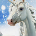 deckenbezug kissenbezug einhorn schnee flanell