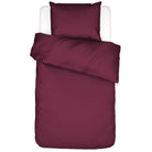 bettwaesche guy essenza uni einfarbig cherry