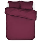 bettwaesche guy essenza uni einfarbig cherry
