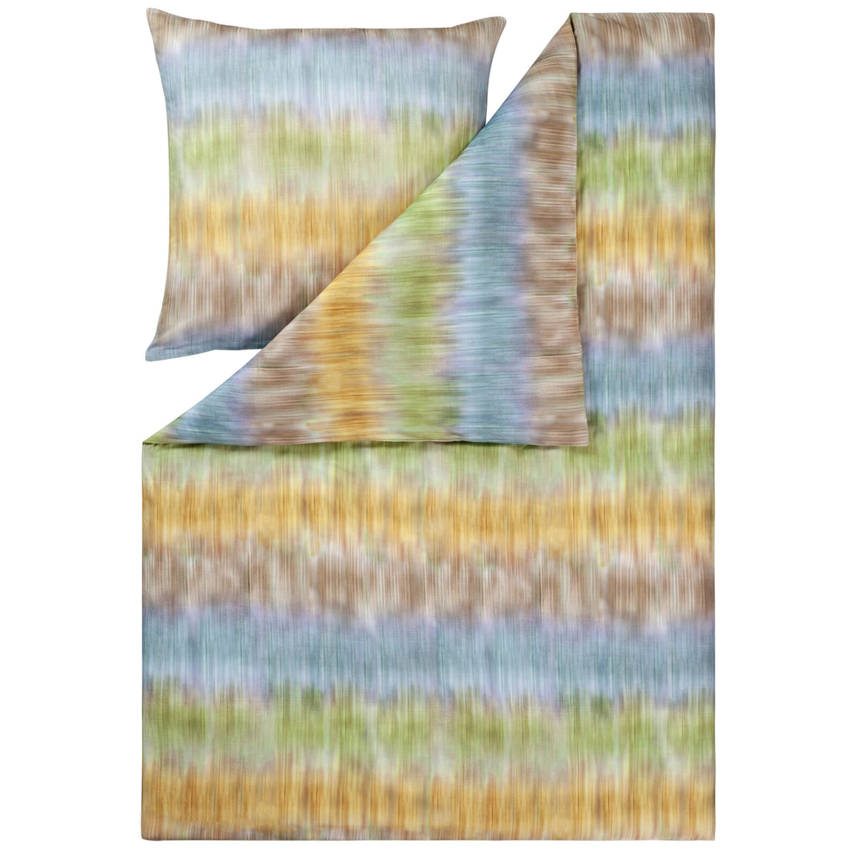 bettwaesche gestreift bunt mako satin