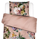 bettwaesche fleur gebluemt floral uni rosa