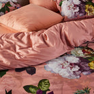 bettwaesche fleur gebluemt floral uni rosa