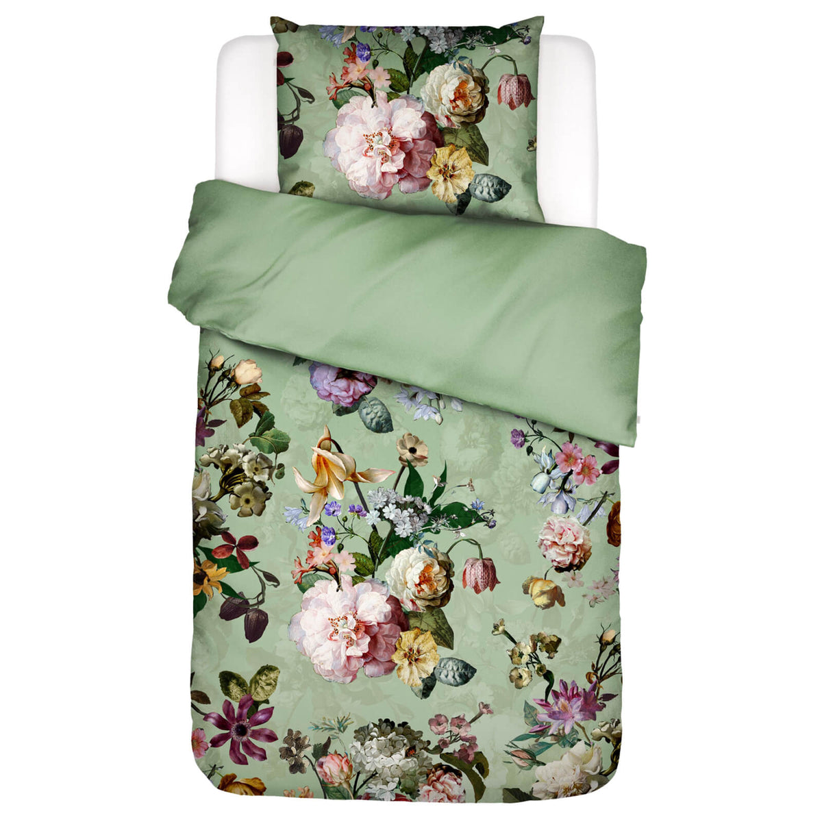bettwaesche fleur gebluemt floral uni 