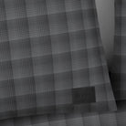bettwaesche bettgarnitur kariert anthrazit flanell