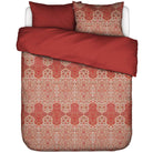 bettwaesche muster tischlaeufer rosen rot rosa baumwoll satin