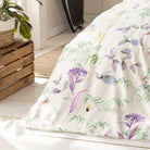 bettwaesche bettgarnitur floral gras gebluemt blueten pflanzen