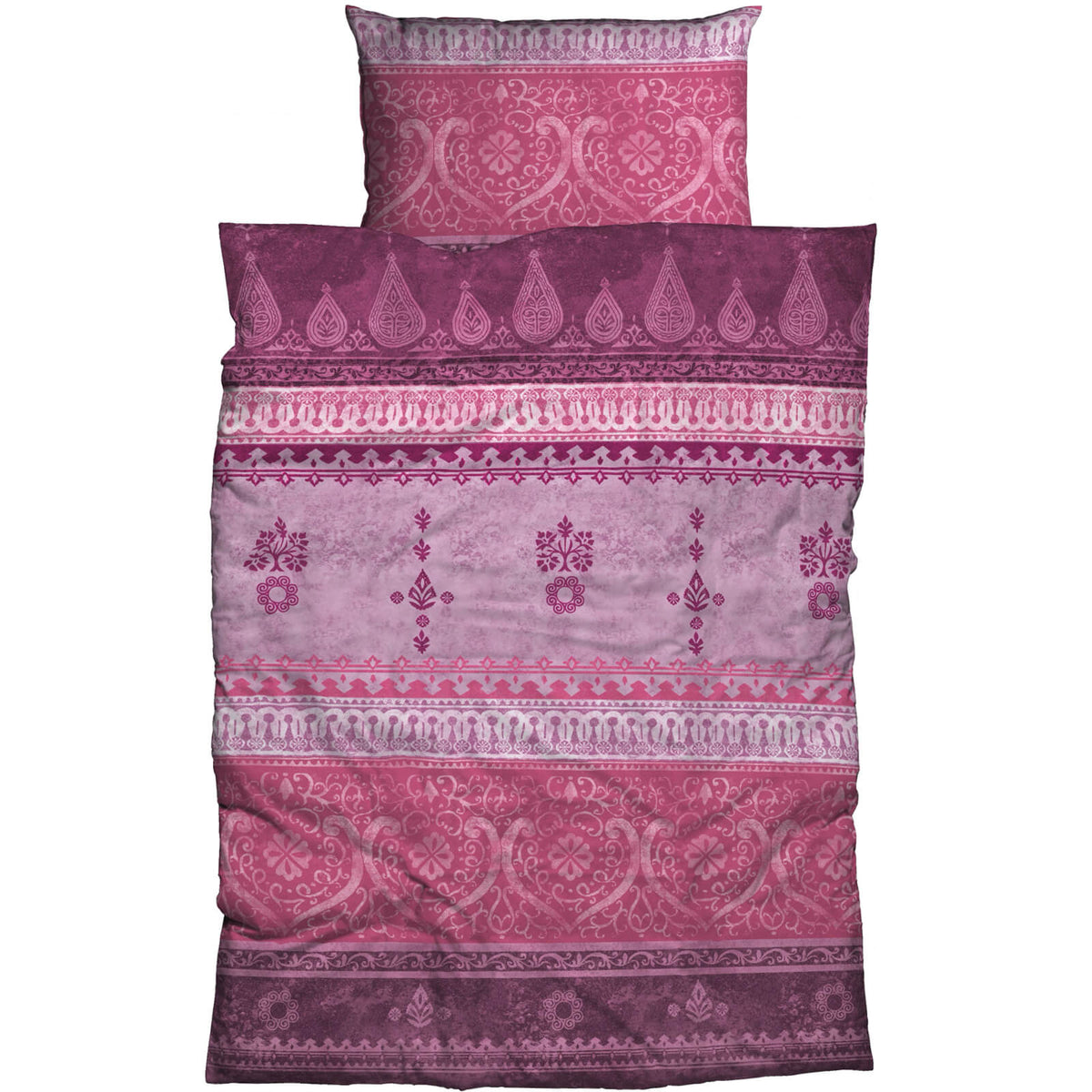 bettwaesche casatex pink beere orientalisch biber