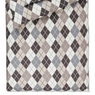 bettwaesche bettgarnitur kariert braun flanell