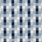 bettwaesche bettgarnitur kariert quadrate blau