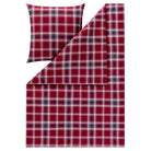 bettwaesche bettgarnitur karo muster flanell