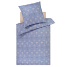 bettwaesche bettgarnitur cornflower gepunktet blau